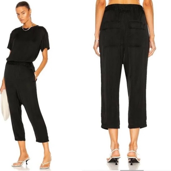 Nili Lotan Safi Pants Pull On Drawstring Wool Blend Excellent $450. Size S - Picture 8 of 8